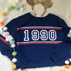 1990 | 90’s Inspired Cropped Sweater Women’s M
